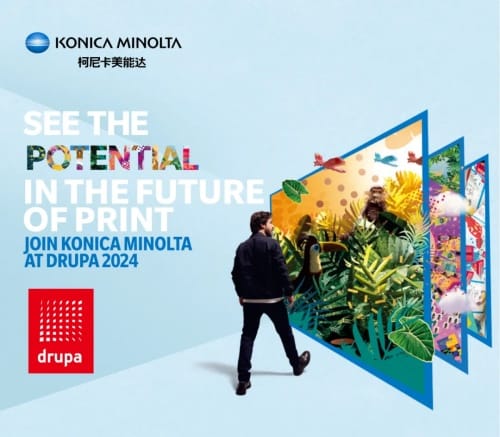 柯尼卡美能達參展主題發布——數印革新，盡顯鋒芒！